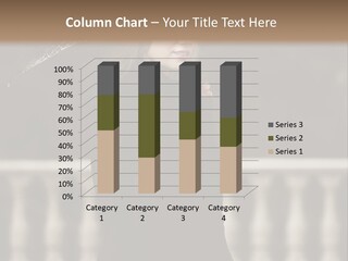 Forest Rain Face PowerPoint Template