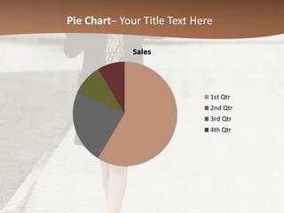 Lady Person Thoughtful PowerPoint Template