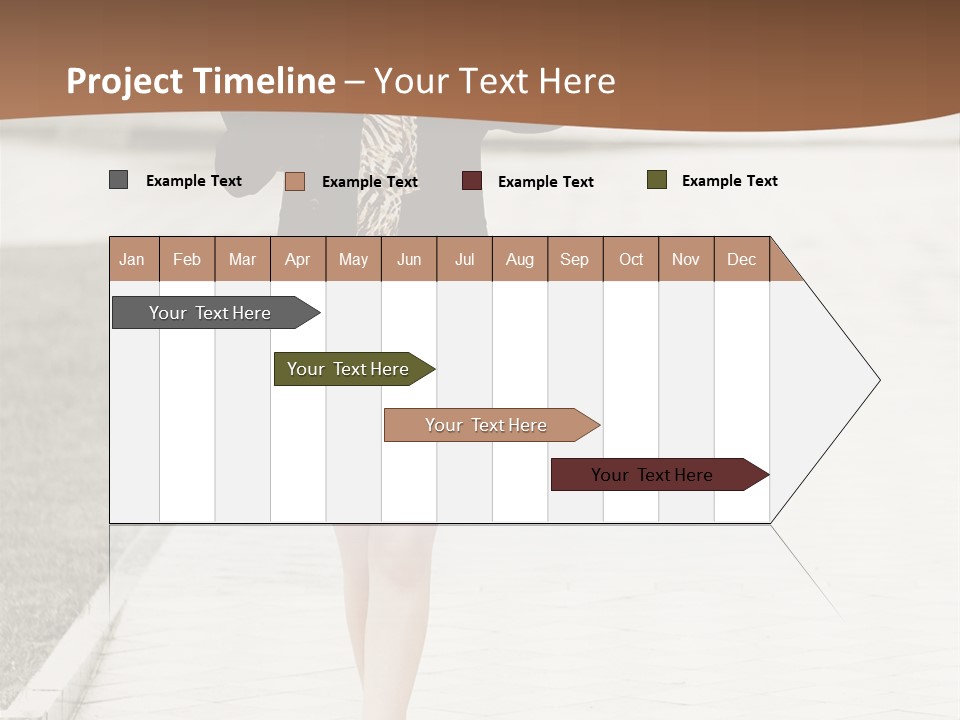 Lady Person Thoughtful PowerPoint Template