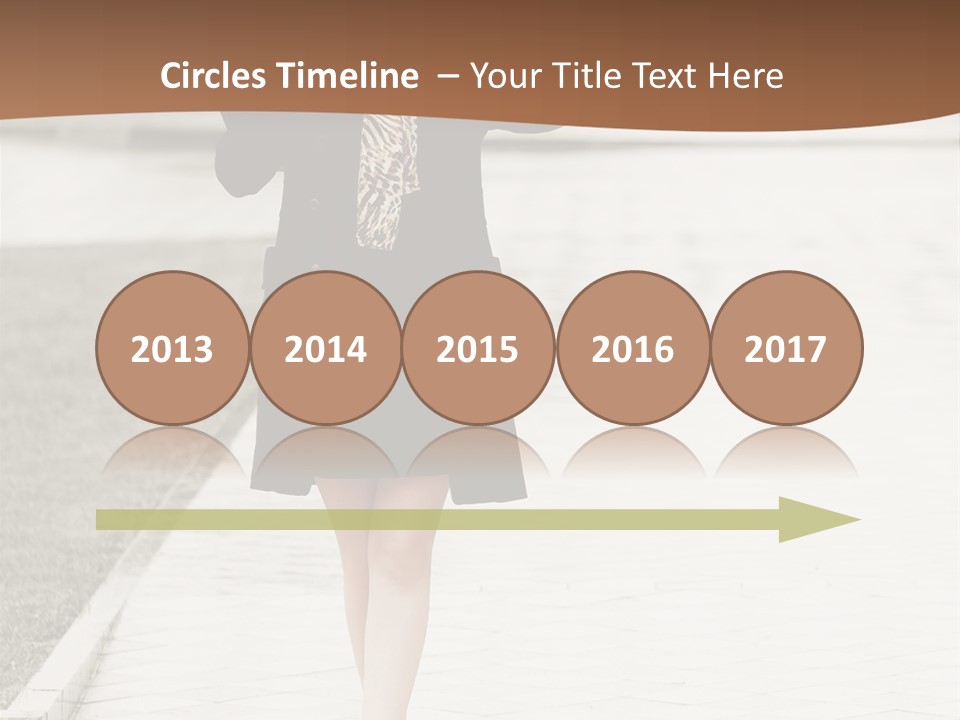 Lady Person Thoughtful PowerPoint Template