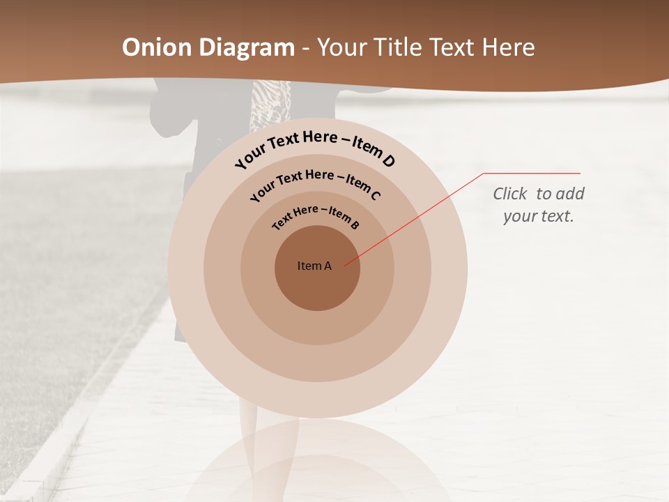 Lady Person Thoughtful PowerPoint Template