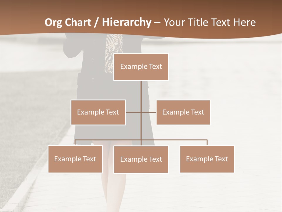 Lady Person Thoughtful PowerPoint Template