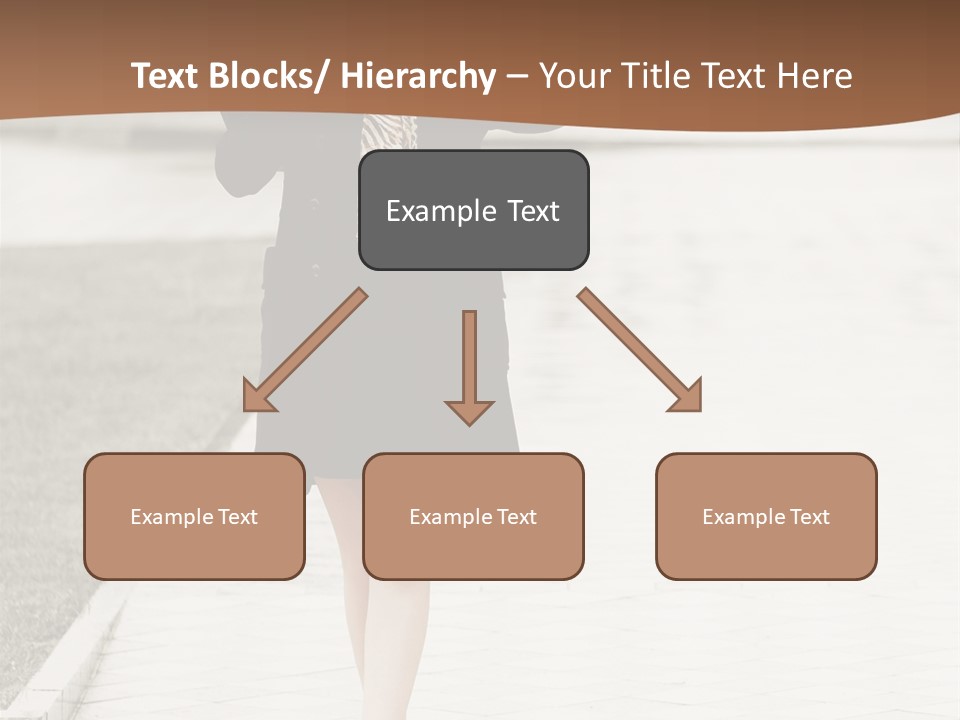 Lady Person Thoughtful PowerPoint Template