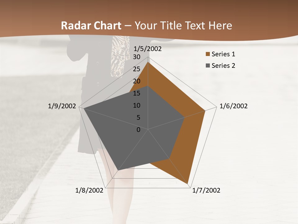 Lady Person Thoughtful PowerPoint Template