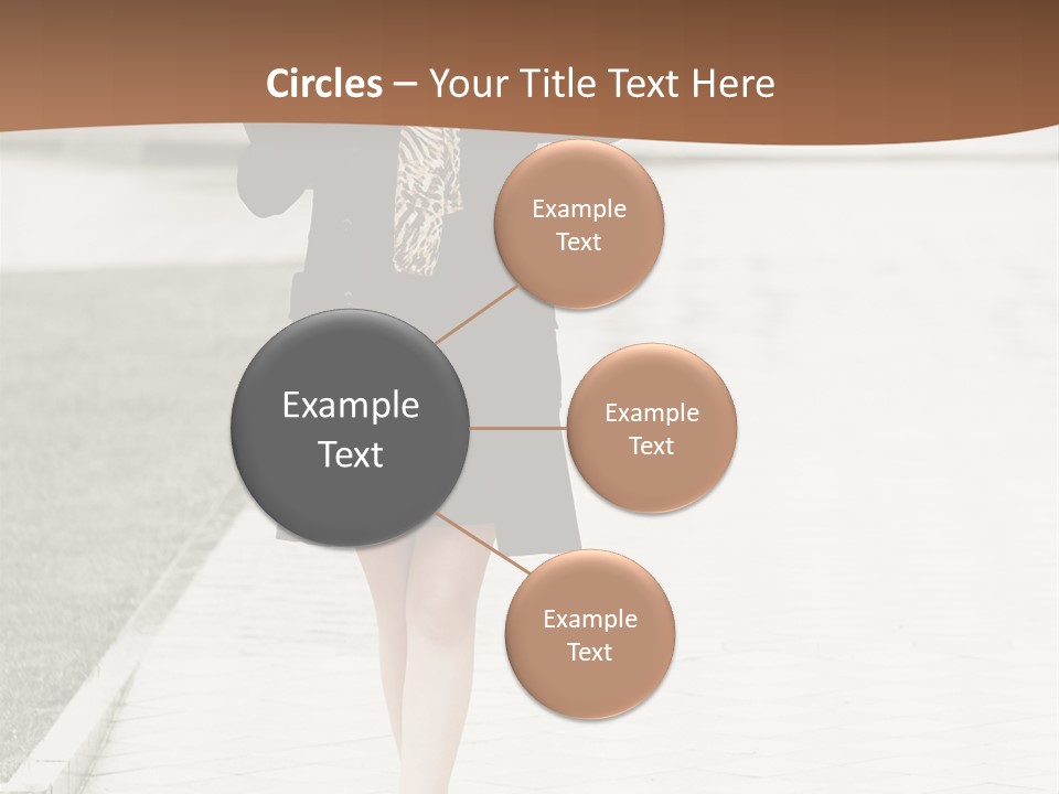 Lady Person Thoughtful PowerPoint Template