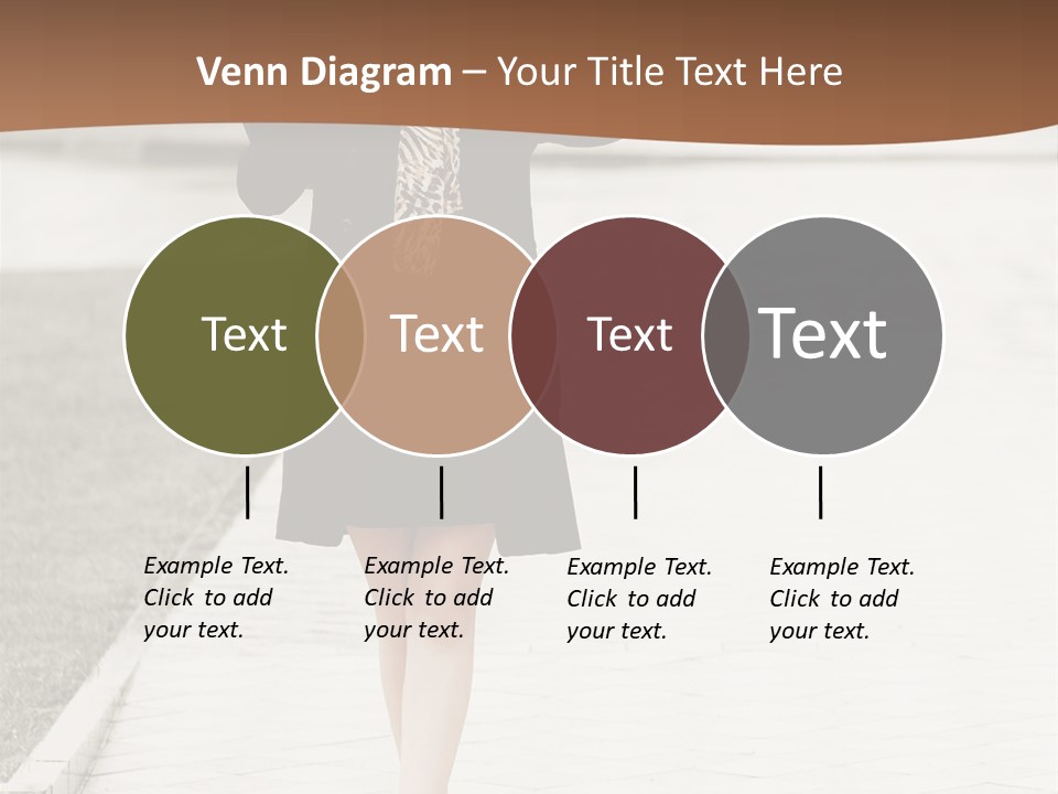 Lady Person Thoughtful PowerPoint Template