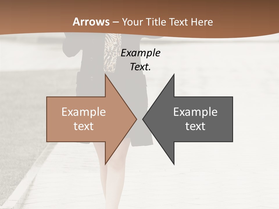 Lady Person Thoughtful PowerPoint Template