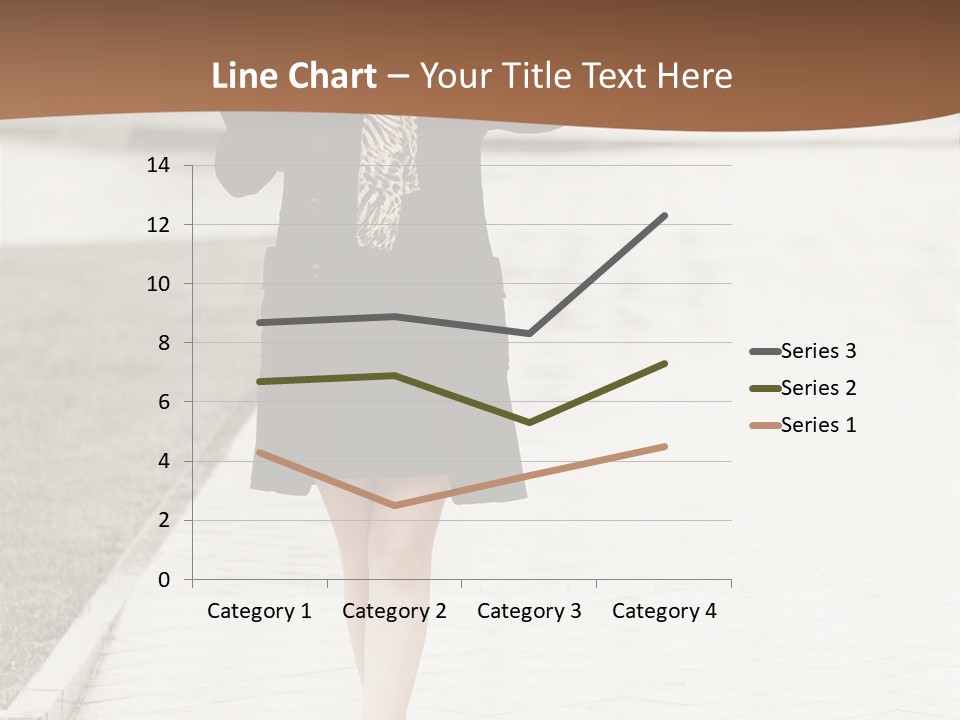 Lady Person Thoughtful PowerPoint Template