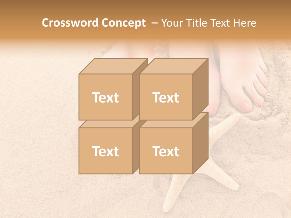 Body Summer Shell PowerPoint Template