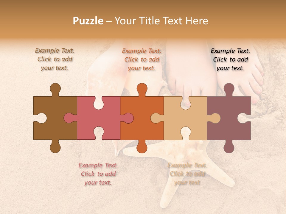 Body Summer Shell PowerPoint Template