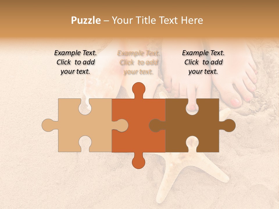 Body Summer Shell PowerPoint Template