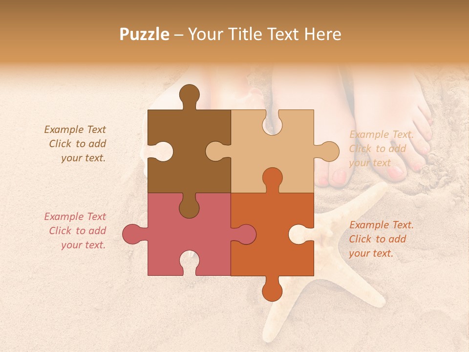 Body Summer Shell PowerPoint Template