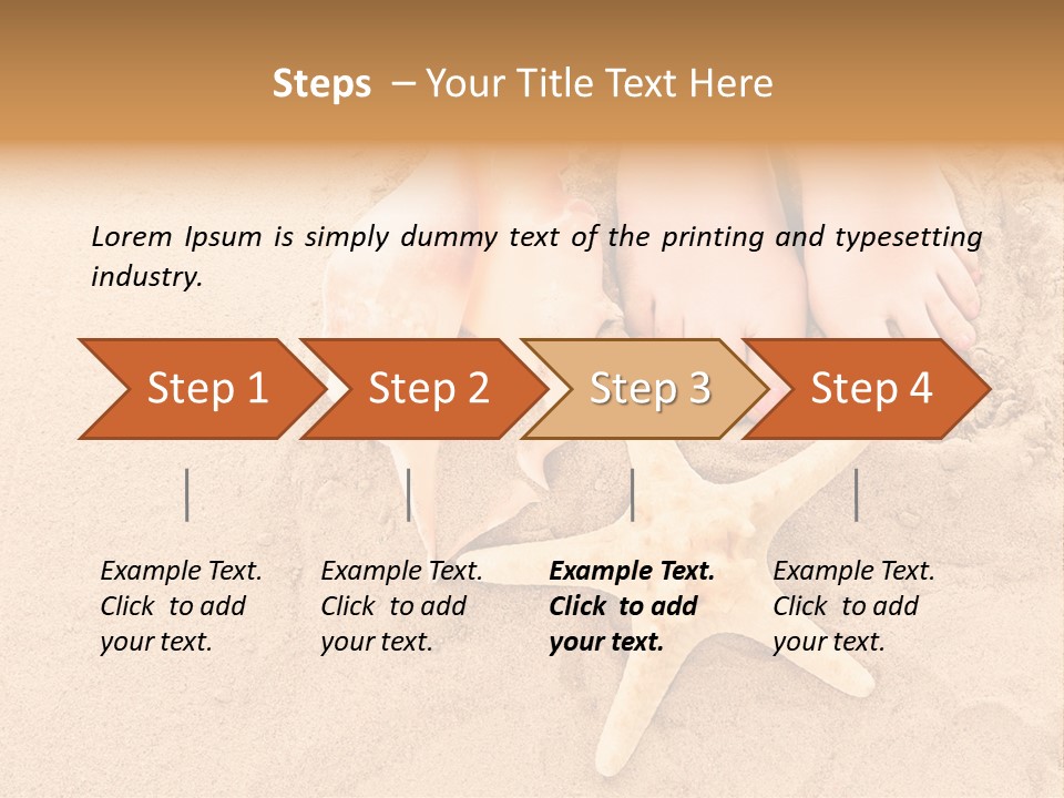 Body Summer Shell PowerPoint Template