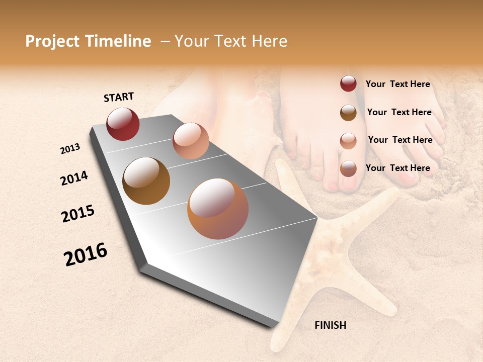 Body Summer Shell PowerPoint Template