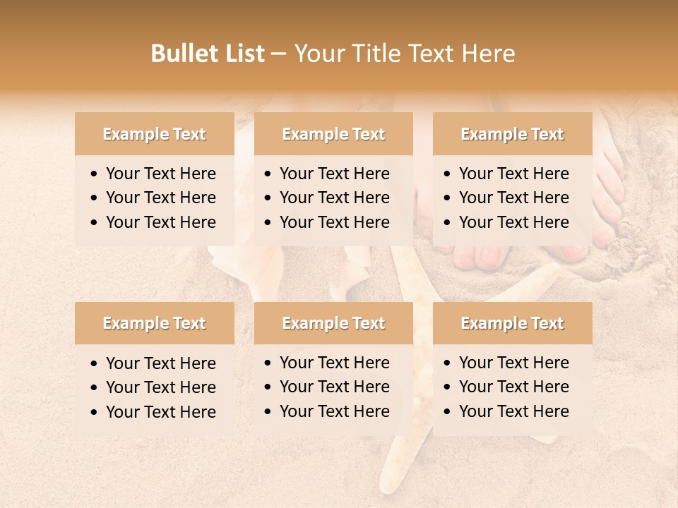 Body Summer Shell PowerPoint Template