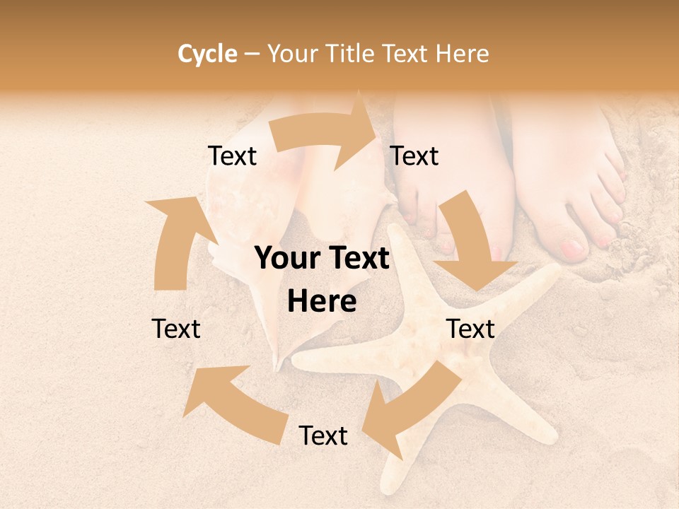 Body Summer Shell PowerPoint Template