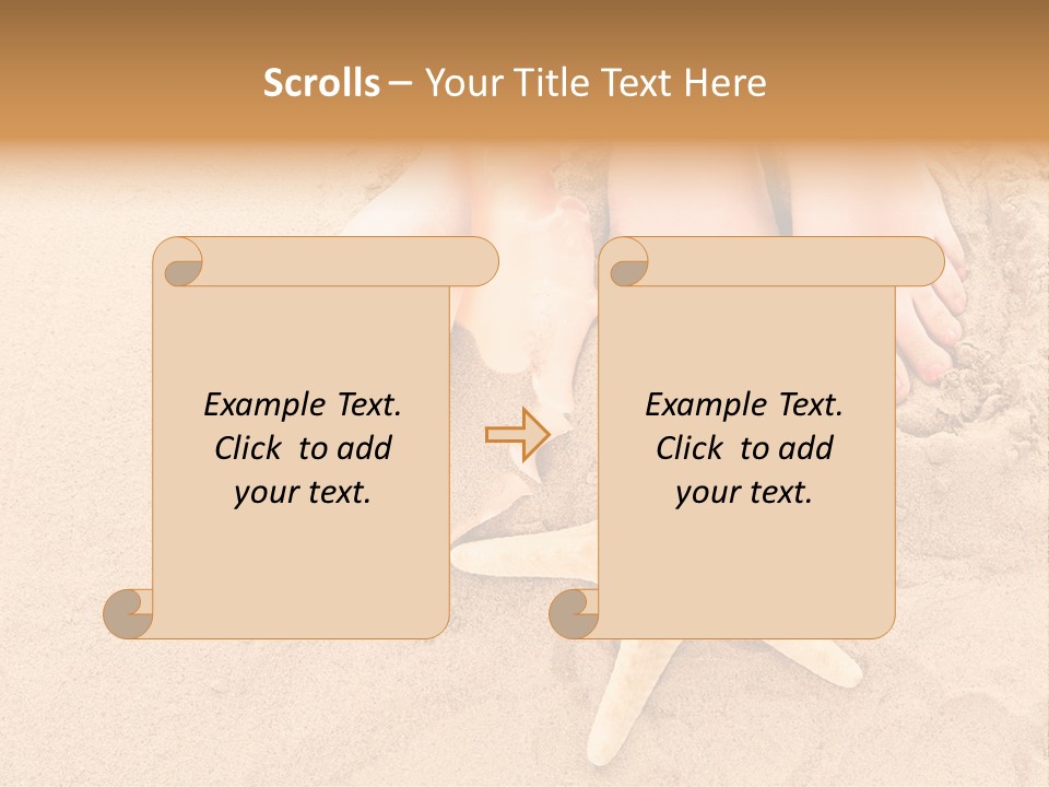 Body Summer Shell PowerPoint Template