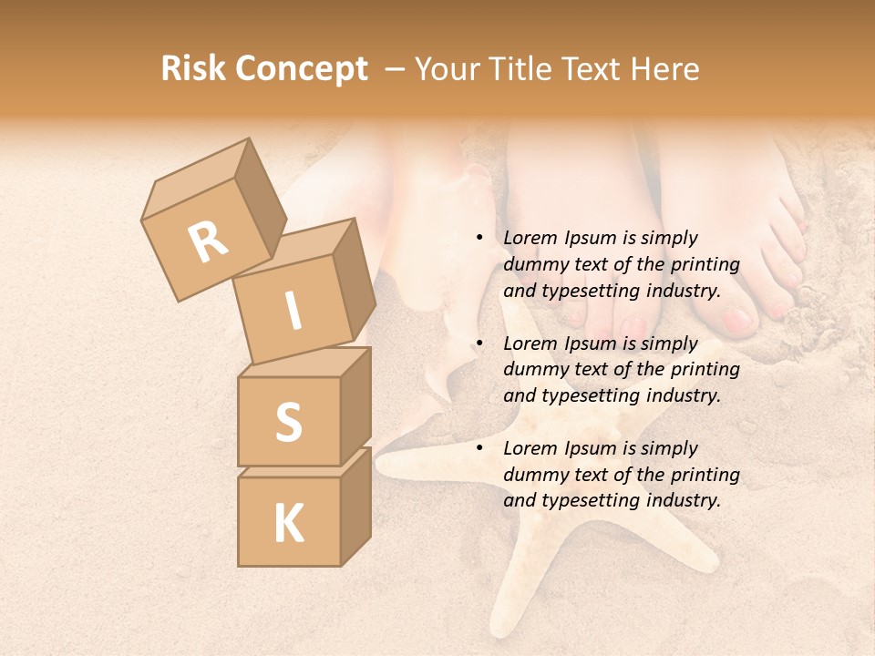 Body Summer Shell PowerPoint Template