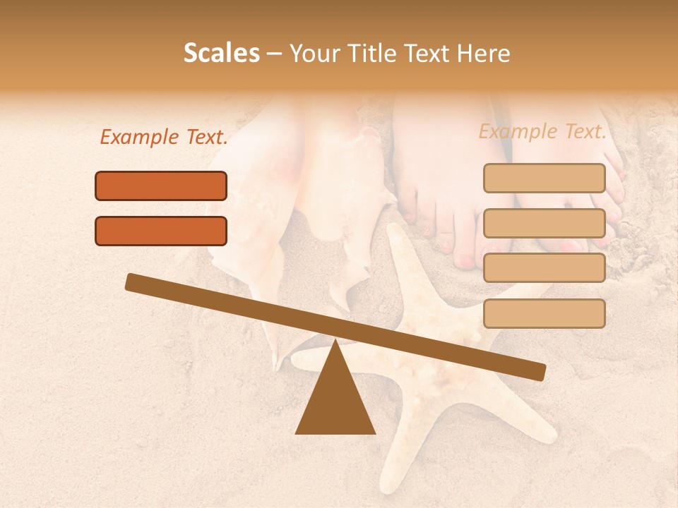 Body Summer Shell PowerPoint Template