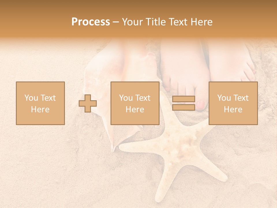 Body Summer Shell PowerPoint Template