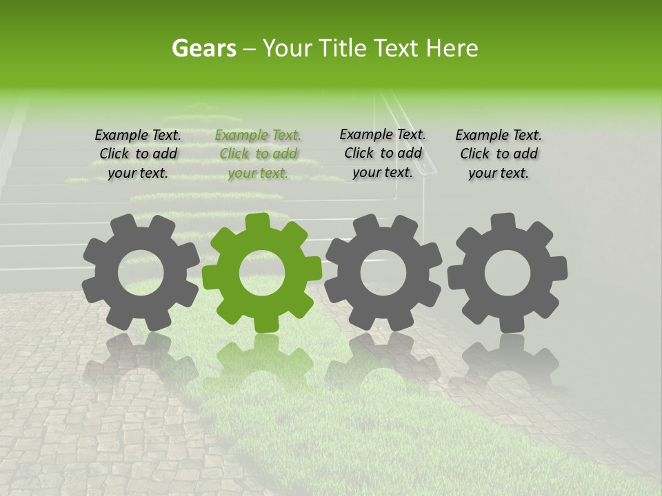 Plant Sustainability Modern PowerPoint Template