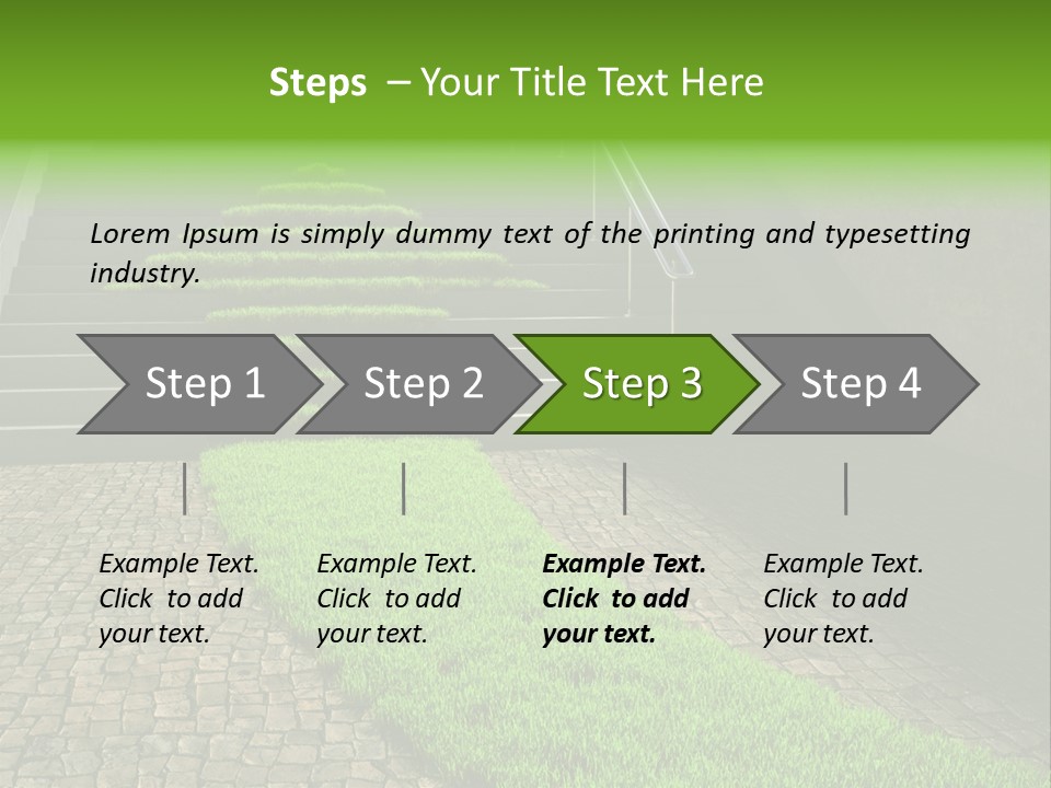 Plant Sustainability Modern PowerPoint Template