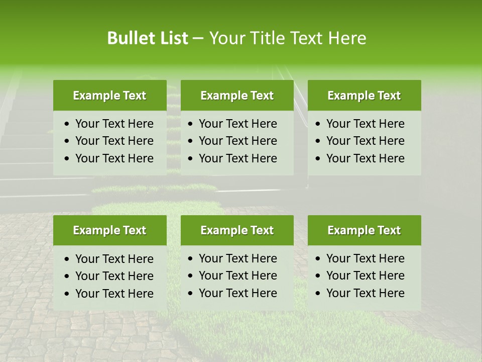 Plant Sustainability Modern PowerPoint Template