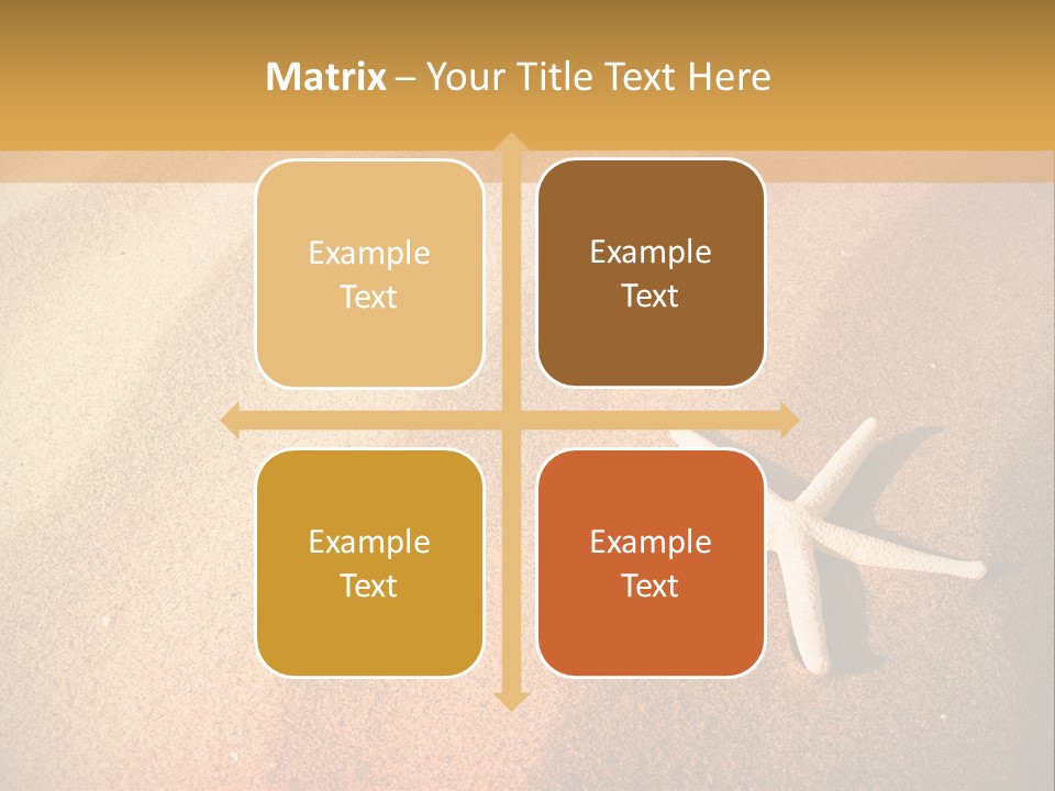 Vacation Coast Animal PowerPoint Template