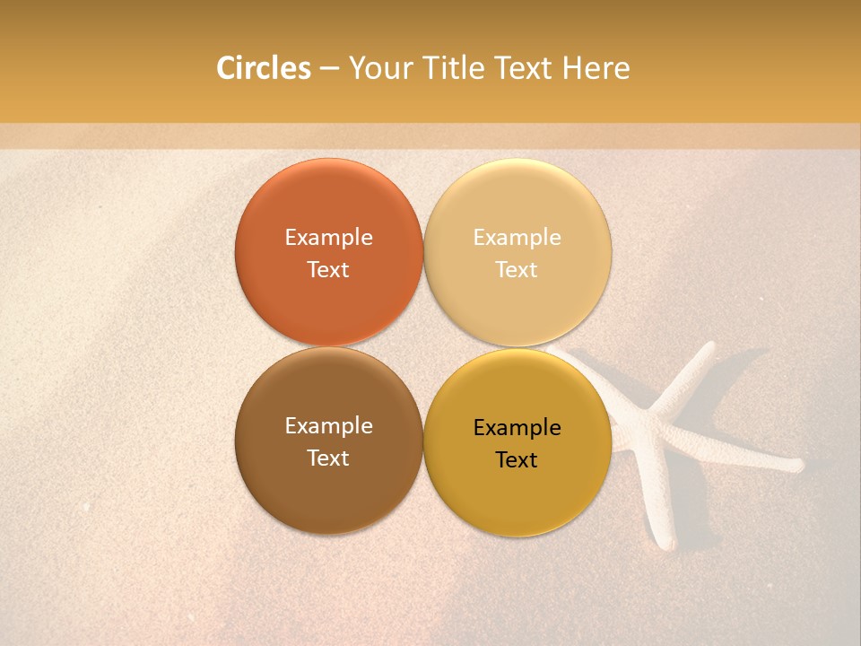 Vacation Coast Animal PowerPoint Template