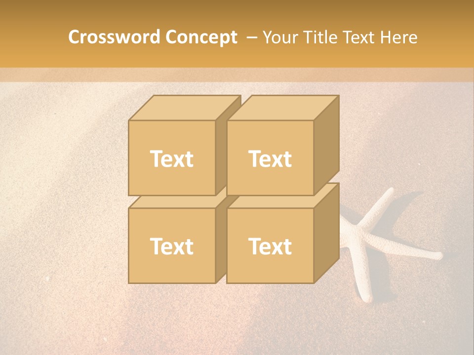 Vacation Coast Animal PowerPoint Template