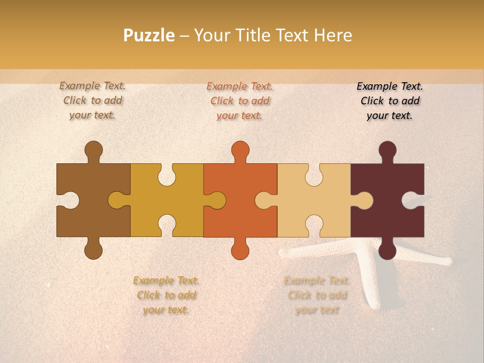 Vacation Coast Animal PowerPoint Template