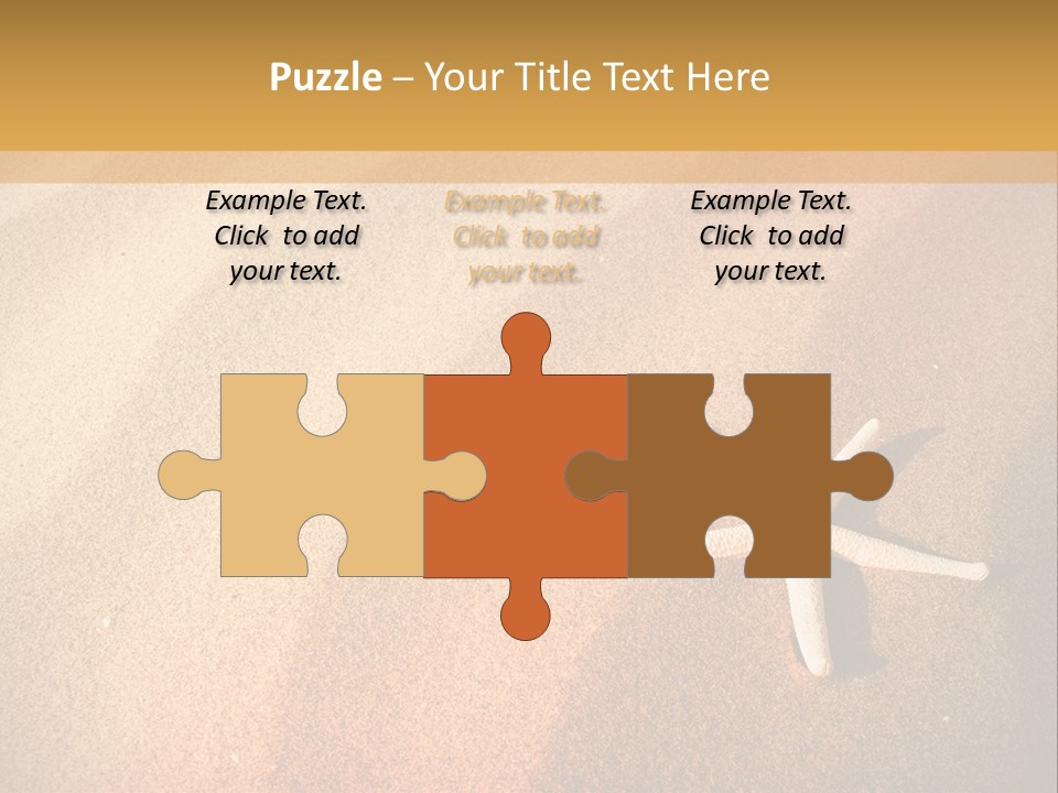 Vacation Coast Animal PowerPoint Template