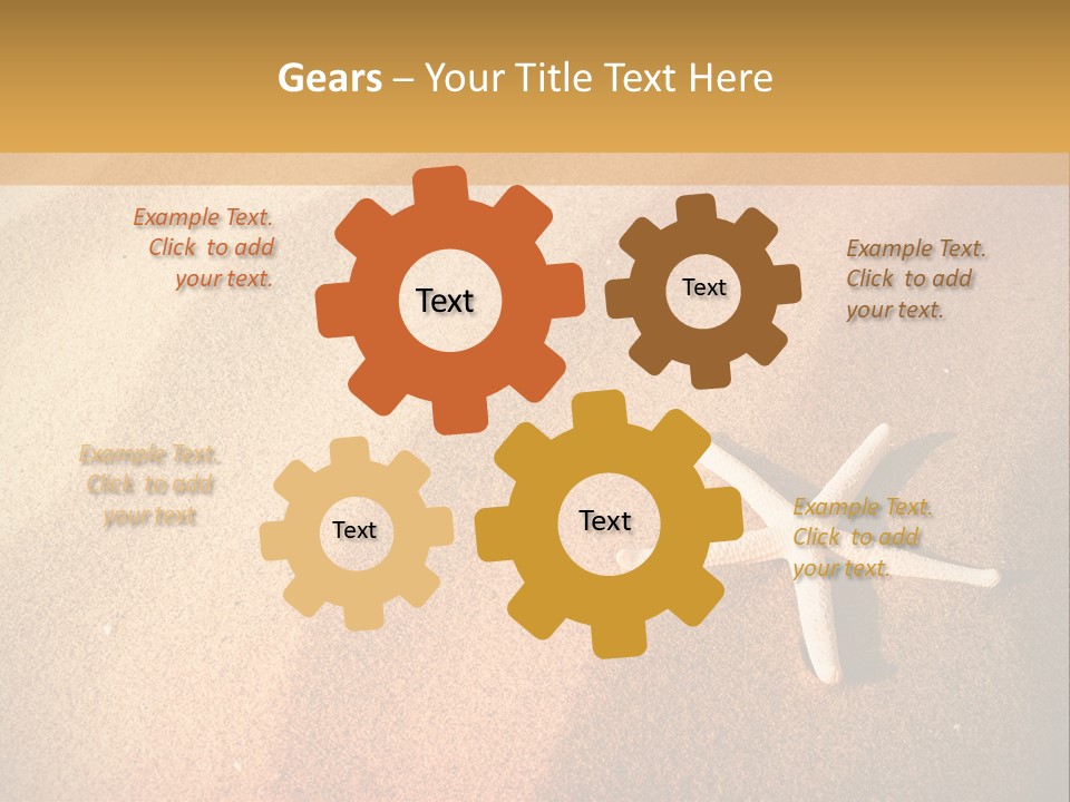 Vacation Coast Animal PowerPoint Template