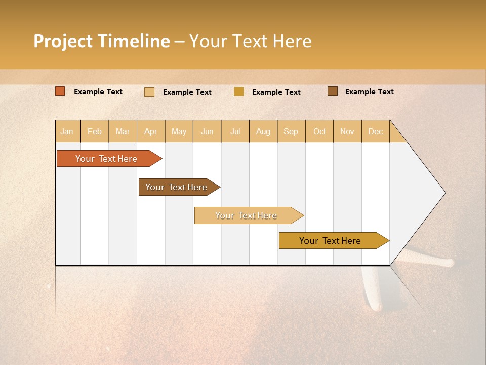 Vacation Coast Animal PowerPoint Template