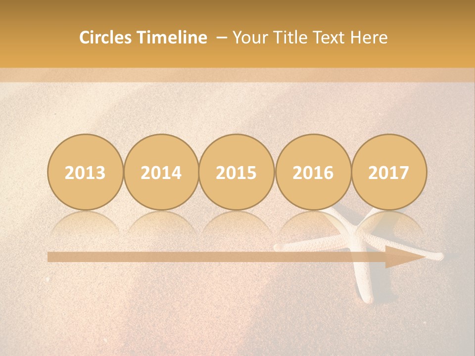 Vacation Coast Animal PowerPoint Template