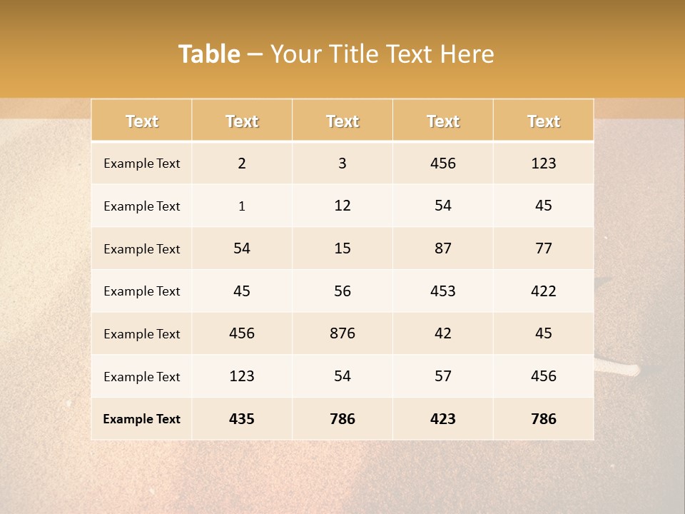 Vacation Coast Animal PowerPoint Template