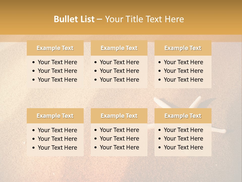 Vacation Coast Animal PowerPoint Template