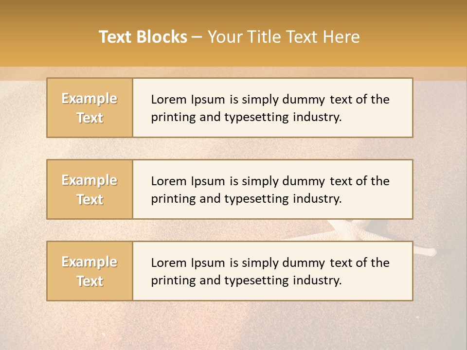 Vacation Coast Animal PowerPoint Template