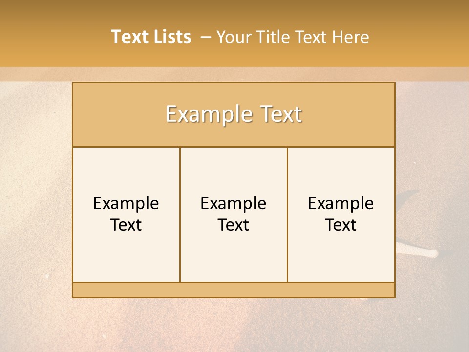 Vacation Coast Animal PowerPoint Template