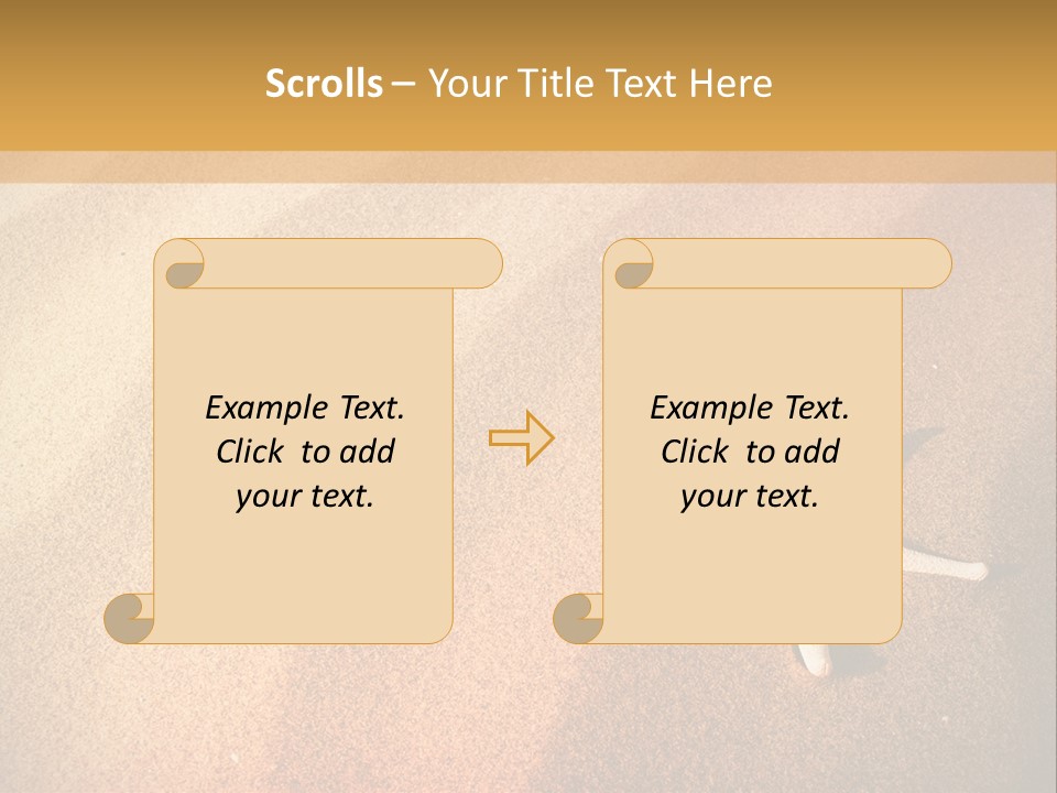 Vacation Coast Animal PowerPoint Template