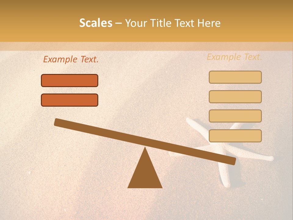 Vacation Coast Animal PowerPoint Template