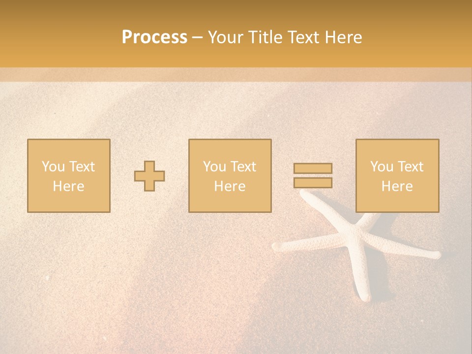 Vacation Coast Animal PowerPoint Template