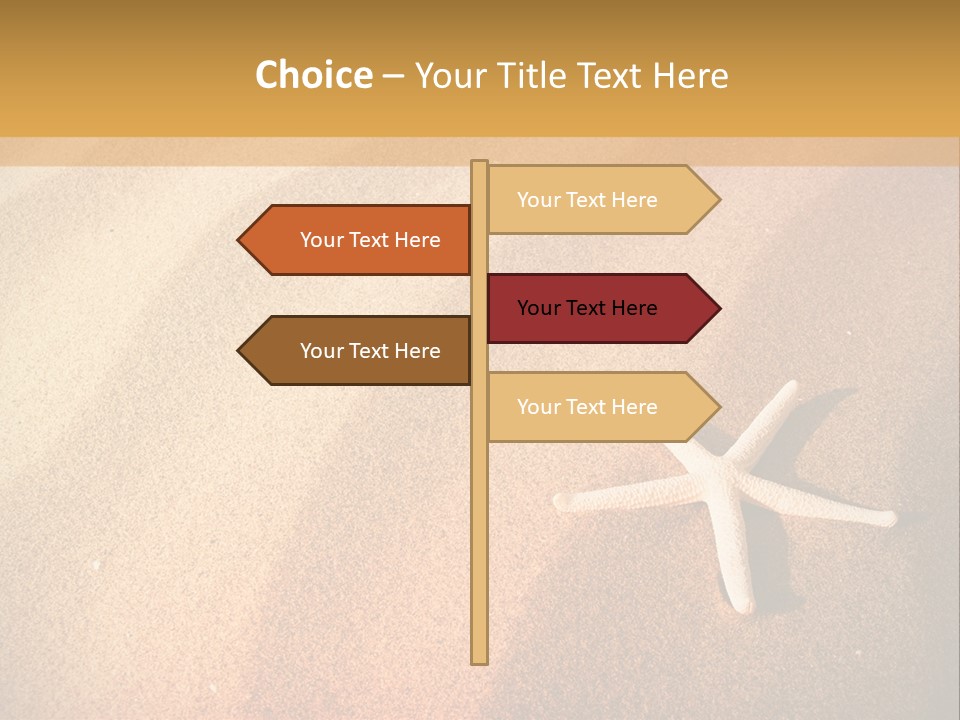 Vacation Coast Animal PowerPoint Template