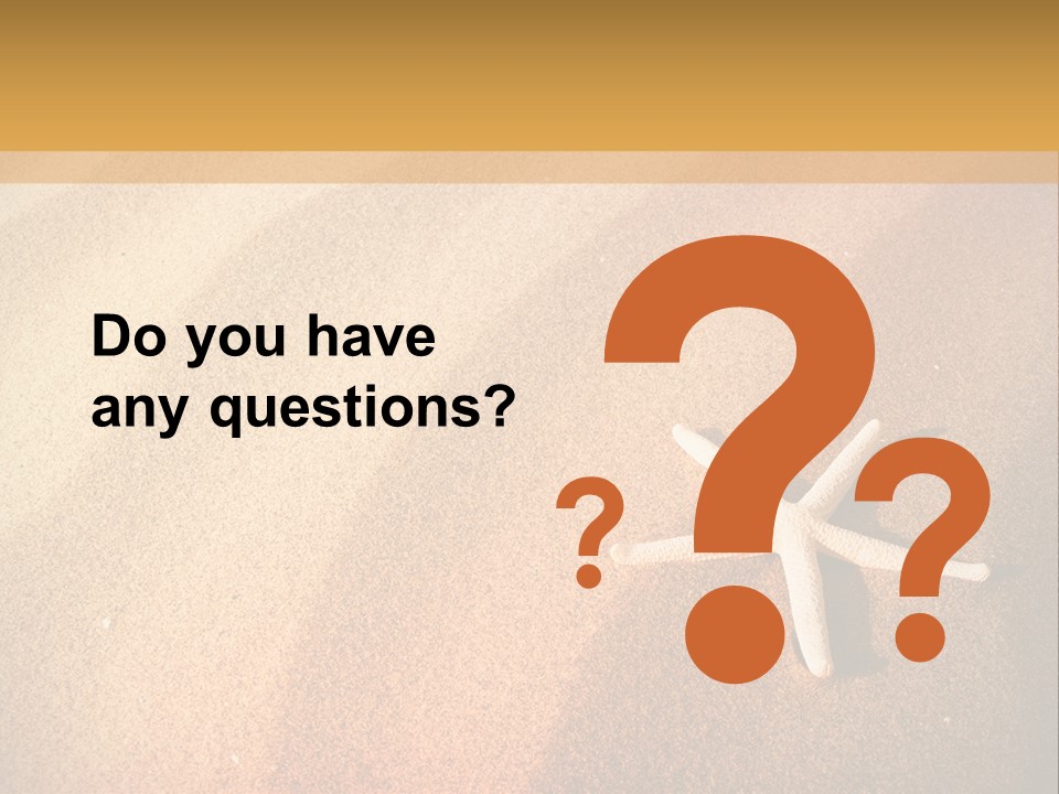 Vacation Coast Animal PowerPoint Template