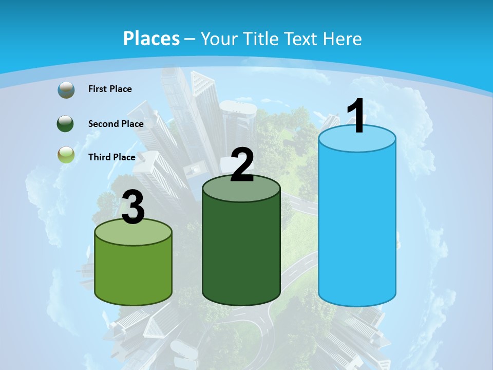 Cityscape Nature Ecology PowerPoint Template