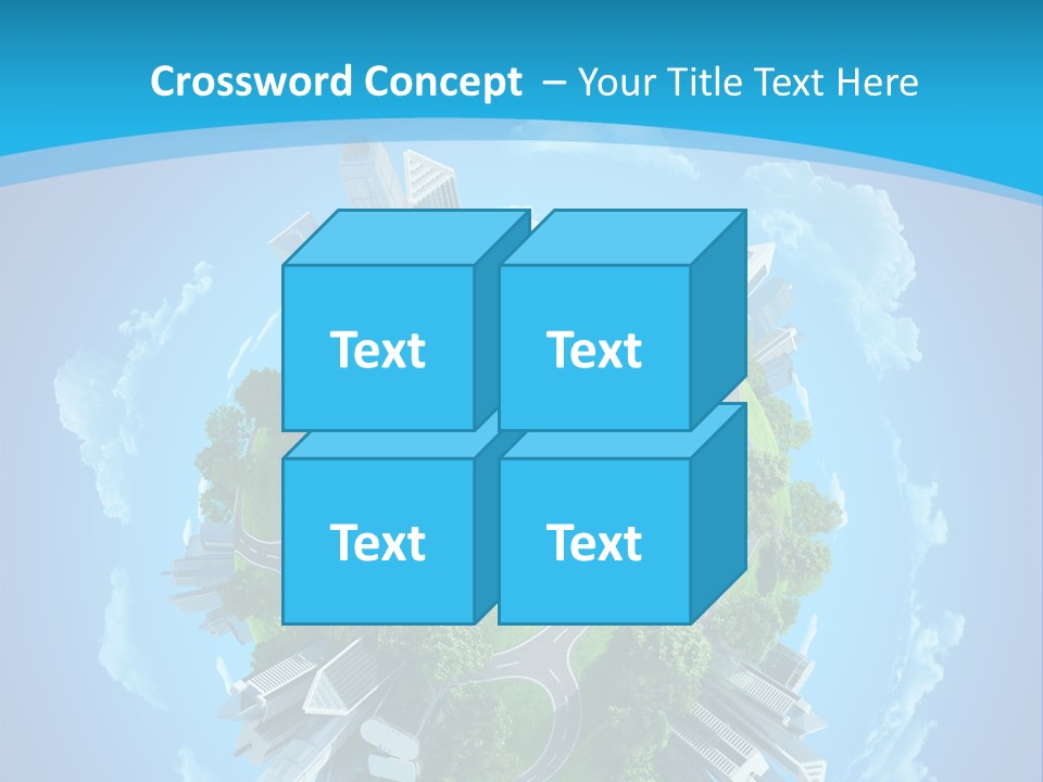 Cityscape Nature Ecology PowerPoint Template
