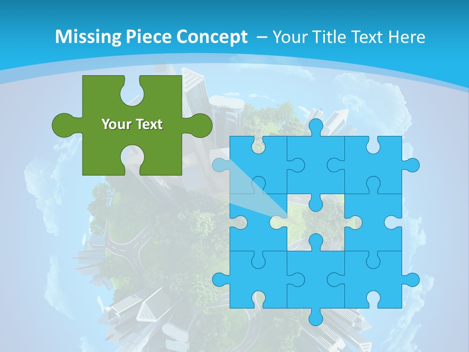 Cityscape Nature Ecology PowerPoint Template