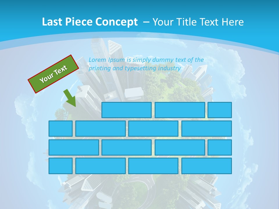 Cityscape Nature Ecology PowerPoint Template