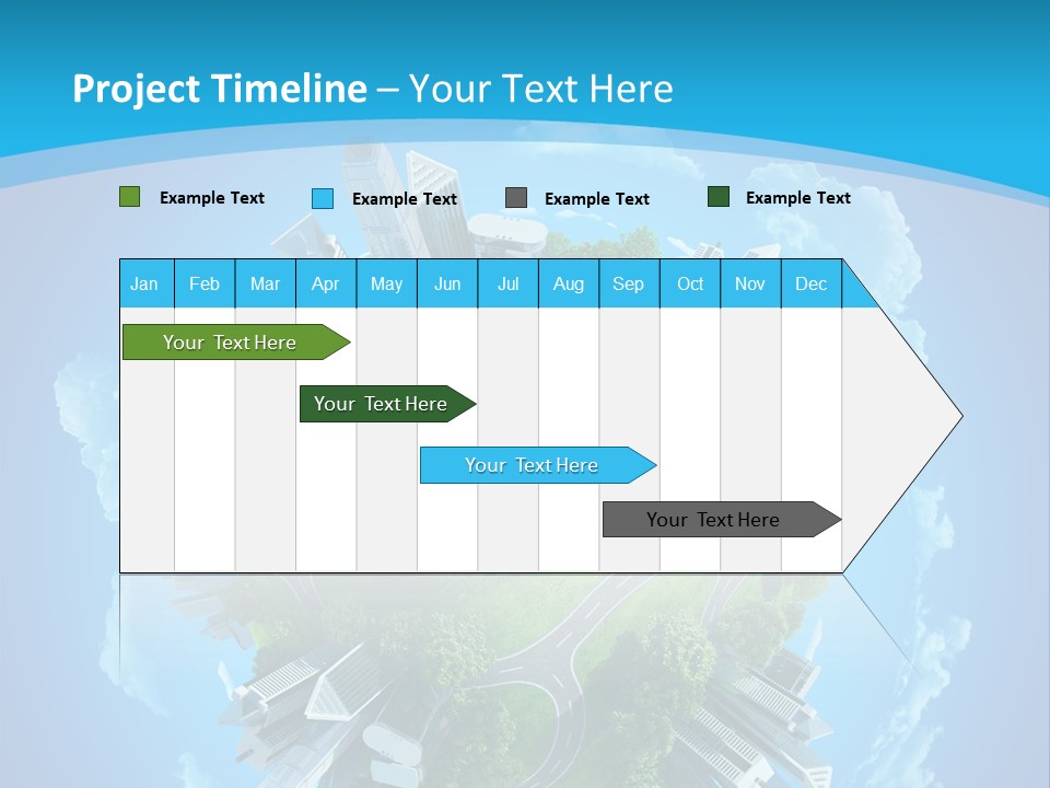 Cityscape Nature Ecology PowerPoint Template