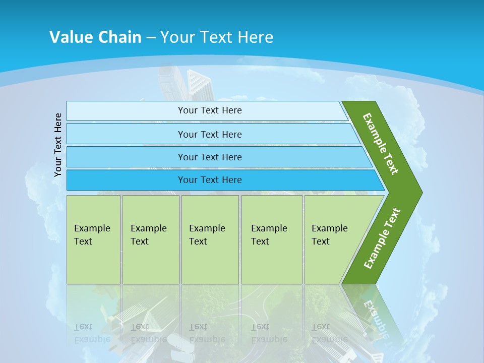 Cityscape Nature Ecology PowerPoint Template